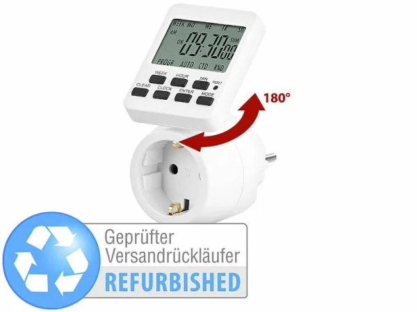 Revolt Elektronische Schaltuhr:Digitale Zeitschaltung Versandrückläüfer 1