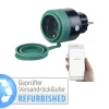 Luminea Home Control Outdoor-WLAN-Mini-Steckdose, Für Alexa, Versandrückläufer 47