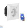 Luminea Home Control WLAN-Unterputz-Steckdose Mit App, Für Siri, Versandrückläufer 29