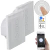 Luminea Home Control Smart Home Lichtschalter:2er-Set Touch-Lichtschalter & Dimmer, Für Alexa & Google Assistant 23