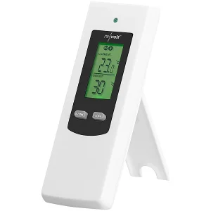 Revolt Thermostat Funk:Steckdosen-Thermostat Mit Mobiler Steuereinheit Für Heiz- & Klimagerät 19