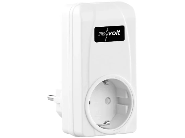 Revolt Thermostat Funk:Steckdosen-Thermostat Mit Mobiler Steuereinheit Für Heiz- & Klimagerät 5