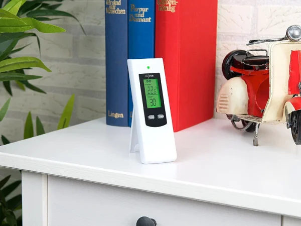 Revolt Thermostat Funk:Steckdosen-Thermostat Mit Mobiler Steuereinheit Für Heiz- & Klimagerät 9
