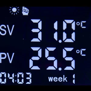 Revolt Temperatur Schalter:Digitaler Temperaturregler Für 2 Heiz- & Klimageräte, Display, 3.680 W 11