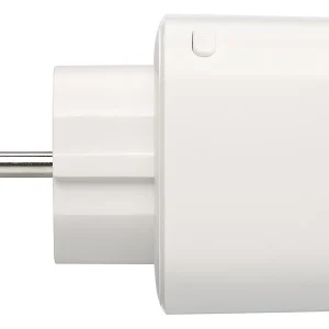 Luminea Home Control Energiemessgerät WLAN:2er-Set WLAN-Steckdosen, Amazon Alexa & Google Assistant Komp., 16 A 38