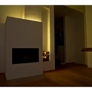 Luminea Alexa LED Streifen:RGBW-LED-Streifen-Erweiterung LAX-515, 5 M, 840 Lm, Warmweiß, IP44 38