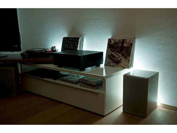 Luminea Alexa LED Streifen:RGBW-LED-Streifen-Erweiterung LAX-515, 5 M, 840 Lm, Warmweiß, IP44 19