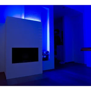 Luminea Alexa LED Streifen:RGBW-LED-Streifen-Erweiterung LAX-515, 5 M, 840 Lm, Warmweiß, IP44 42