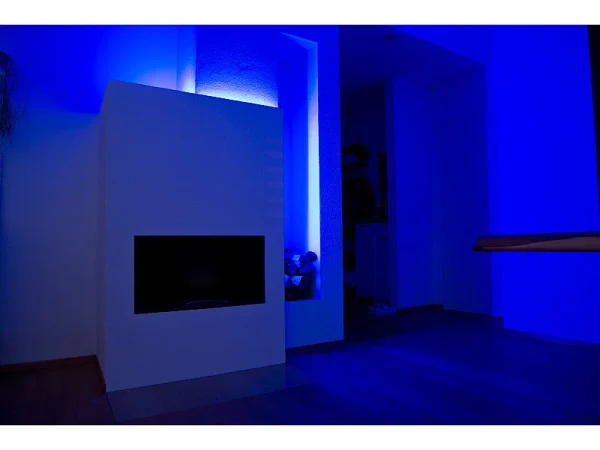 Luminea Alexa LED Streifen:RGBW-LED-Streifen-Erweiterung LAX-515, 5 M, 840 Lm, Warmweiß, IP44 12