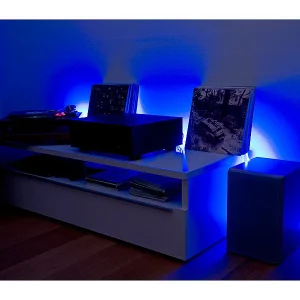 Luminea Alexa LED Streifen:RGBW-LED-Streifen-Erweiterung LAX-515, 5 M, 840 Lm, Warmweiß, IP44 58