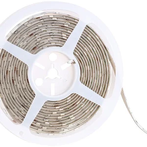 Luminea Alexa LED Streifen:RGBW-LED-Streifen-Erweiterung LAX-515, 5 M, 840 Lm, Warmweiß, IP44 26