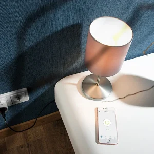 Luminea Home Control Stromzähler Steckdose:Mini-WLAN-Steckdose Mit App Und Bluetooth, Für Alexa & GA, 16 A 23