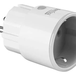Luminea Home Control Stromzähler Steckdose:Mini-WLAN-Steckdose Mit App Und Bluetooth, Für Alexa & GA, 16 A 29