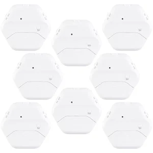 VisorTech Glasbruchsensor:8er-Set Extradünne Glasbruchmelder, 2 Stufen, 95 DB, 54 Monate 17