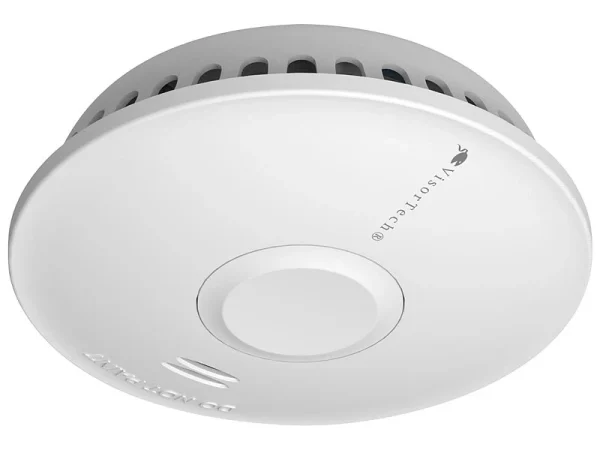VisorTech Rauchmelder Brandschutz:5er-Set Vernetzbare Funk-Rauchmelder, 85 DB, VdS, 10-J.-Batterie 16