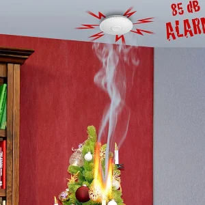VisorTech Rauchmelder Brandschutz:5er-Set Vernetzbare Funk-Rauchmelder, 85 DB, VdS, 10-J.-Batterie 27