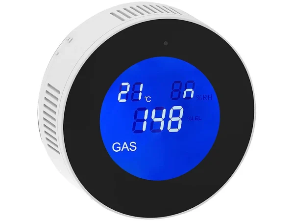 VisorTech Erdgasmelder:2er-Set WLAN-Multi-Gasmelder, Mit App & Sprachansage 6