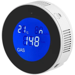 VisorTech Erdgasmelder:2er-Set WLAN-Multi-Gasmelder, Mit App & Sprachansage 30