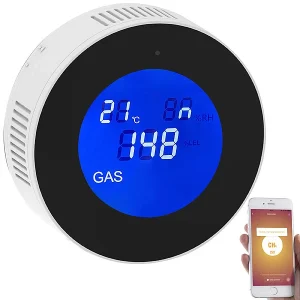 VisorTech Multi Gaswarner:WLAN-Multi-Gasmelder Für Haushaltsübliche Gase, Mit App & Sprachansage 18