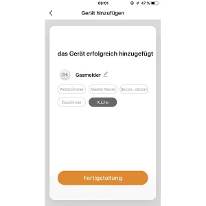 VisorTech Multi Gaswarner:WLAN-Multi-Gasmelder Für Haushaltsübliche Gase, Mit App & Sprachansage 36