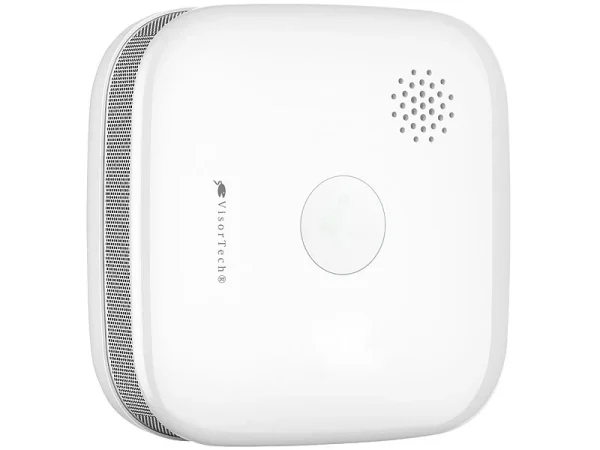 VisorTech Rauchwarnmelder:5er-Set WLAN-Design-Rauchmelder Mit Weltweiter App-Benachrichtigung 12