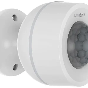 Luminea Home Control WLAN Thermostat:2er-Set WLAN-Bewegungsmelder, Temperatur- & Luftfeuchtigkeits-Sensor 27