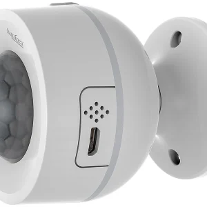 Luminea Home Control WLAN Thermostat:2er-Set WLAN-Bewegungsmelder, Temperatur- & Luftfeuchtigkeits-Sensor 37