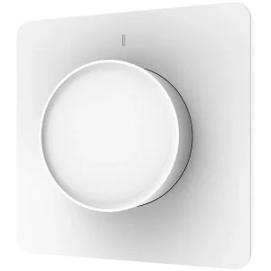 Luminea Home Control Smart Dimmer:2er-Set WLAN-Unterputz-Lichtschalter Mit Dreh- & Drück-Funktion, App 29