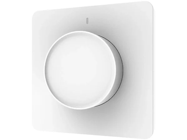 Luminea Home Control Smart Dimmer:2er-Set WLAN-Unterputz-Lichtschalter Mit Dreh- & Drück-Funktion, App 8