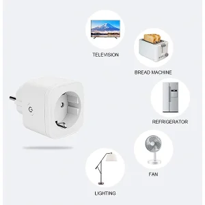 Luminea Home Control Funksteckdosen:WLAN-Steckdose, Apple-HomeKit-zertifiziert, Mit App & Sprachsteuerung 33