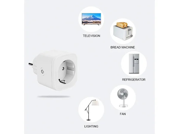Luminea Home Control Funksteckdosen:WLAN-Steckdose, Apple-HomeKit-zertifiziert, Mit App & Sprachsteuerung 11