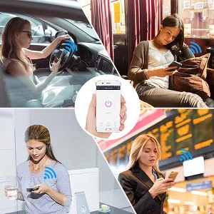 Luminea Home Control Funksteckdosen:WLAN-Steckdose, Apple-HomeKit-zertifiziert, Mit App & Sprachsteuerung 35