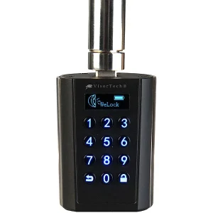 VisorTech Türzylinder:Elektronischer Tür-Schließzylinder, Transponder, Bluetooth & App, IP65 23