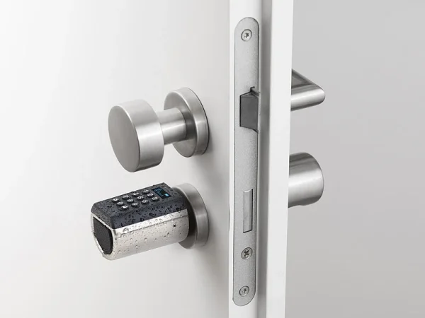VisorTech Türzylinder:Elektronischer Tür-Schließzylinder, Transponder, Bluetooth & App, IP65 5