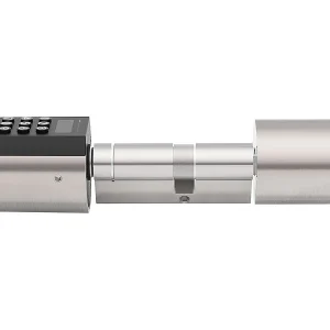VisorTech Türzylinder:Elektronischer Tür-Schließzylinder, Transponder, Bluetooth & App, IP65 29