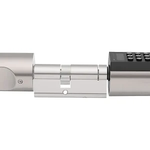 VisorTech Türzylinder:Elektronischer Tür-Schließzylinder, Transponder, Bluetooth & App, IP65 31