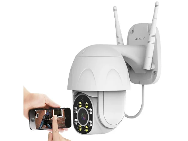 7links WLAN-IP-Kamera Mit Full HD, PT, Nachtsicht, Versandrückläufer 4