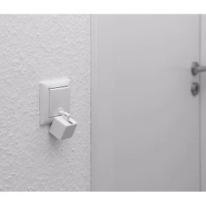 Luminea Home Control Smarter Schalter Aufsatz:Schalt-Aufsatz Für Kippschalter & Taster, Bluetooth Mit WLAN Gateway 46