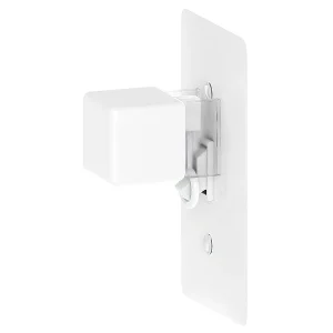 Luminea Home Control Funk-Schalter-Aufsätze:2er-Set Smarte Schalter-Aufsätze Für Kippschalter & Taster, Mit App 32