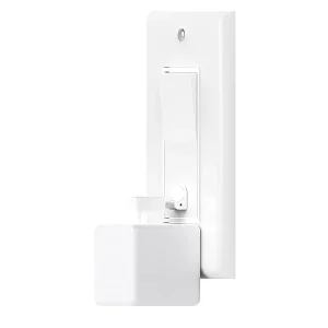 Luminea Home Control Funk-Schalter-Aufsätze:2er-Set Smarte Schalter-Aufsätze Für Kippschalter & Taster, Mit App 26