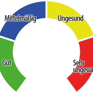 AGT Luftmesser:5in1-Akku-Luftqualitätsmesser, HCHO, PM1/2,5, Temperatur U.v.m., App 30