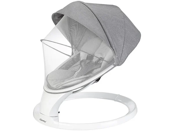 Cybaby Wippe:Smarte Babywippe Aus Aluminium, Bluetooth, WLAN, Touch-Tasten Und App 12