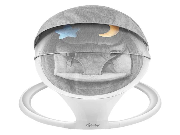 Cybaby Wippe:Smarte Babywippe Aus Aluminium, Bluetooth, WLAN, Touch-Tasten Und App 13