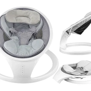 Cybaby Wippe:Smarte Babywippe Aus Aluminium, Bluetooth, WLAN, Touch-Tasten Und App 22