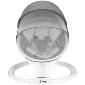 Cybaby Wippe:Smarte Babywippe Aus Aluminium, Bluetooth, WLAN, Touch-Tasten Und App 42