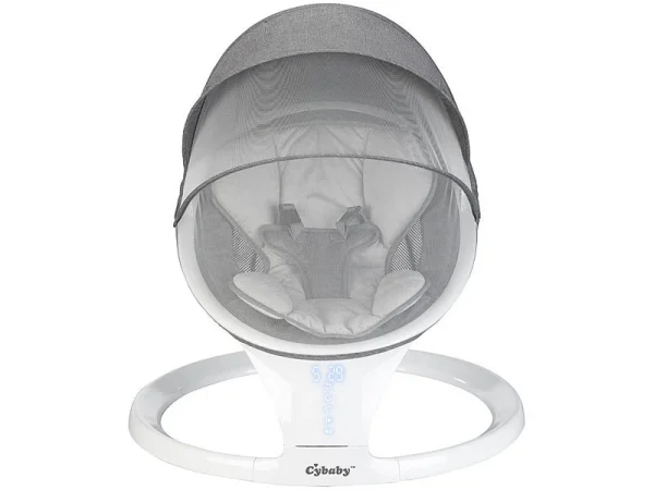 Cybaby Wippe:Smarte Babywippe Aus Aluminium, Bluetooth, WLAN, Touch-Tasten Und App 15