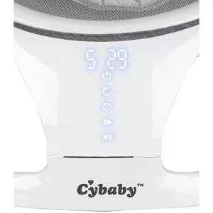 Cybaby Wippe:Smarte Babywippe Aus Aluminium, Bluetooth, WLAN, Touch-Tasten Und App 40