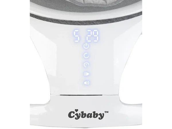 Cybaby Wippe:Smarte Babywippe Aus Aluminium, Bluetooth, WLAN, Touch-Tasten Und App 14