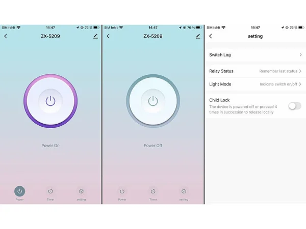 Luminea Home Control Steckdosen:10er-Set WLAN-Unterputzsteckdosen Mit App, Je 1x USB A, 1x USB C, 2 A 6