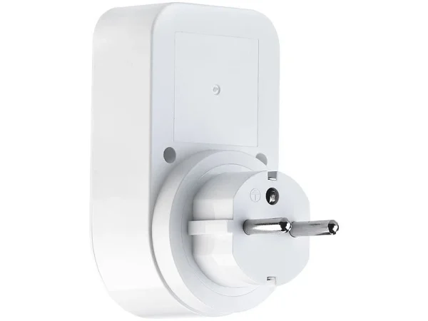 Luminea Home Control Dimmschalter-Steckdosen:2er Smarte WLAN-Dimmer-Steckdose Mit Phasenabschnittsdimmer Bis 200 W 7